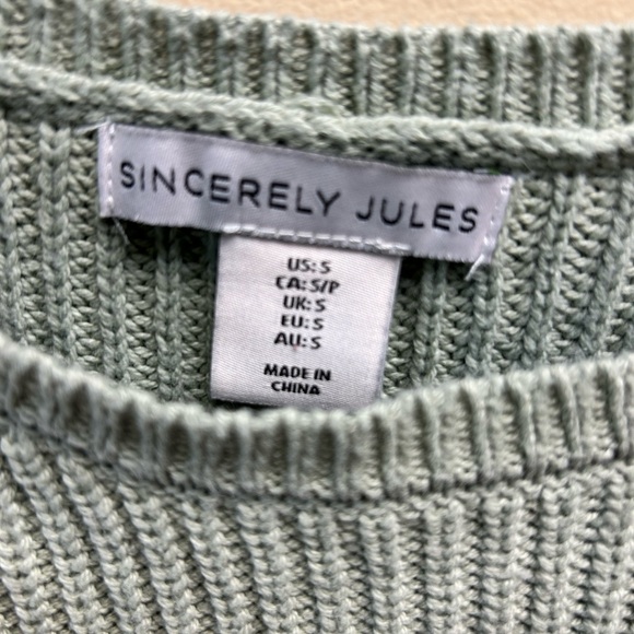 Sincerely Jules Sage Knit Sweater - Picture 2 of 3